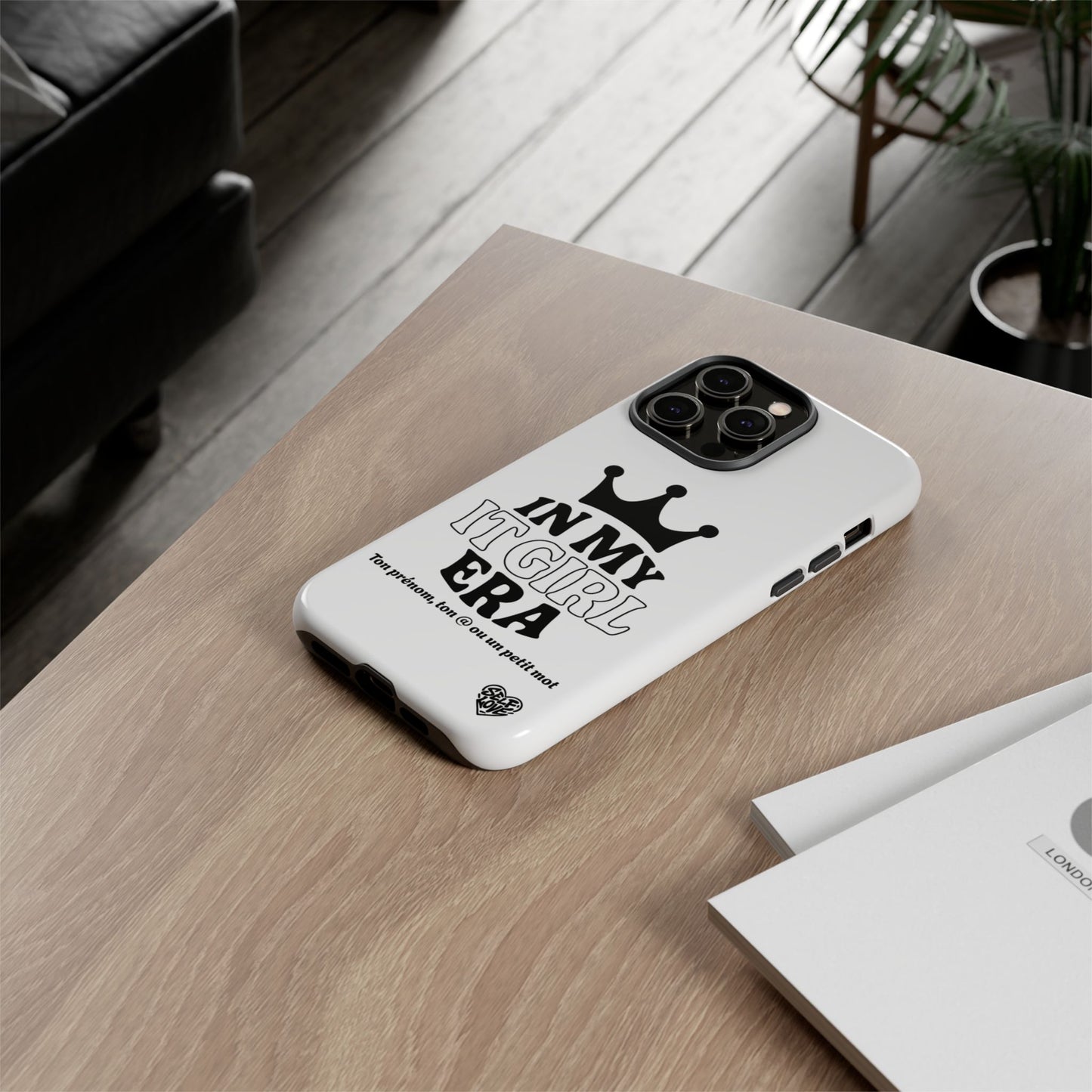 In My It Girl Era - Coque iPhone (blanc)