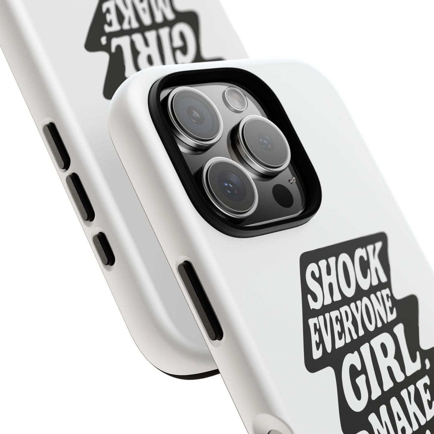 Shock Everyone - Coque iPhone (blanc)