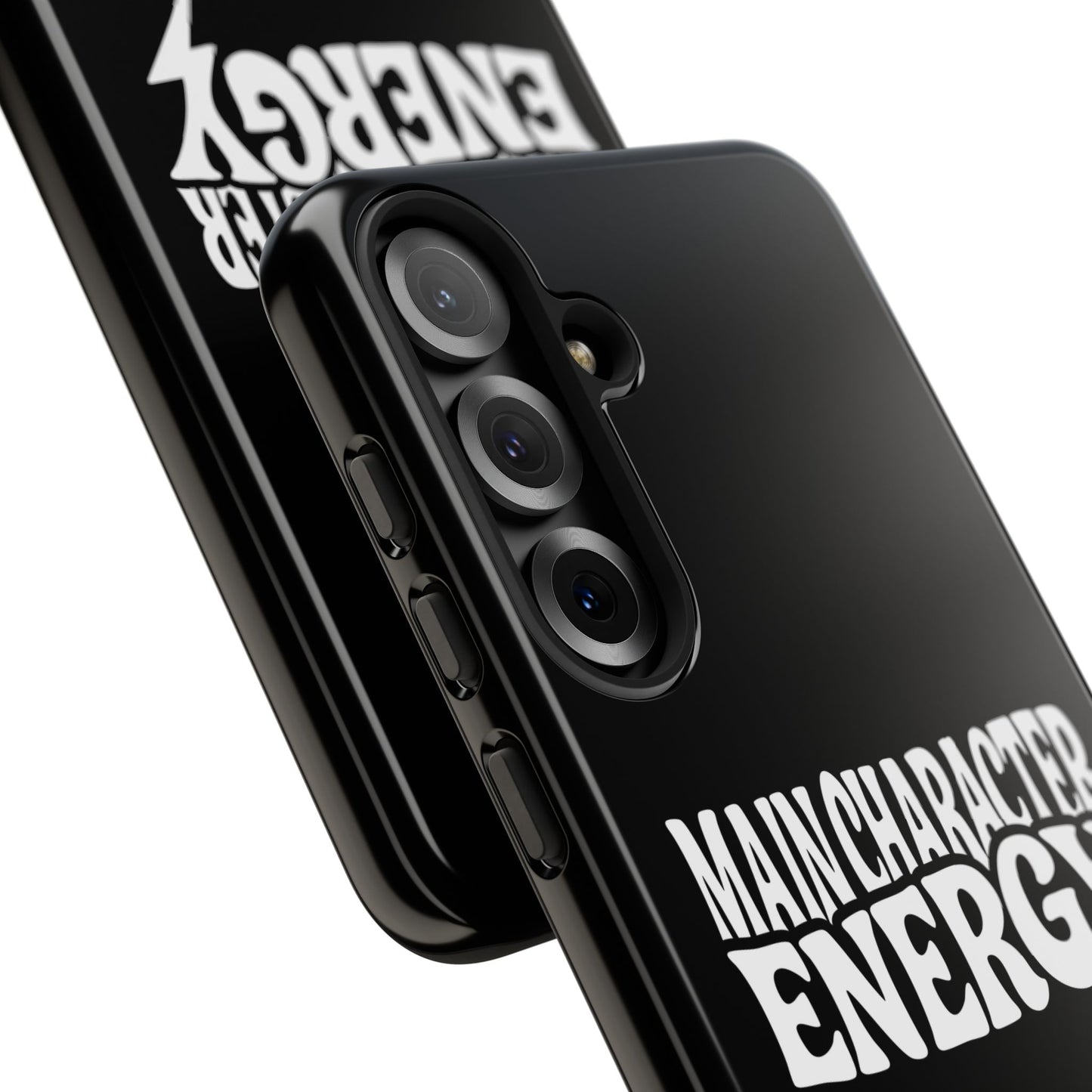 Main Character Energy - Coque Samsung (noir)