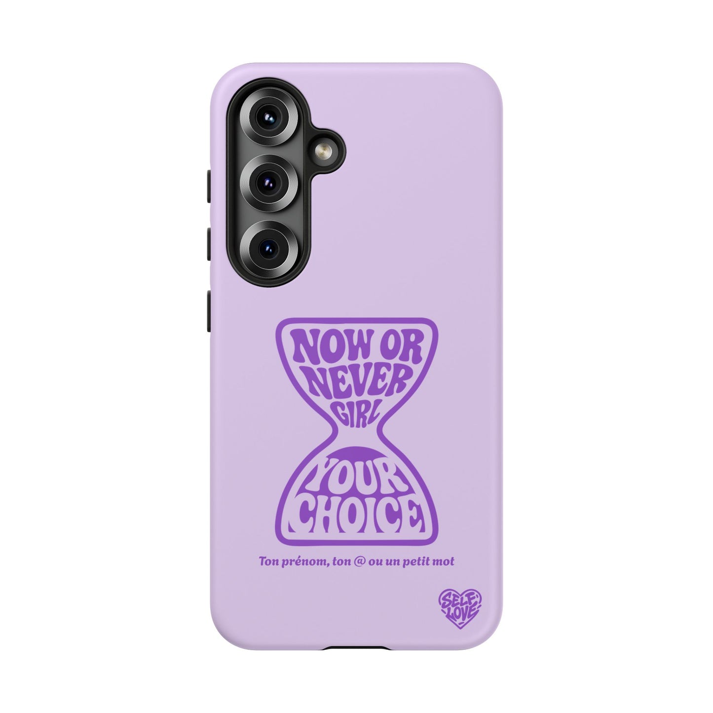 Now Or Never Girl - Coque Samsung (violet)