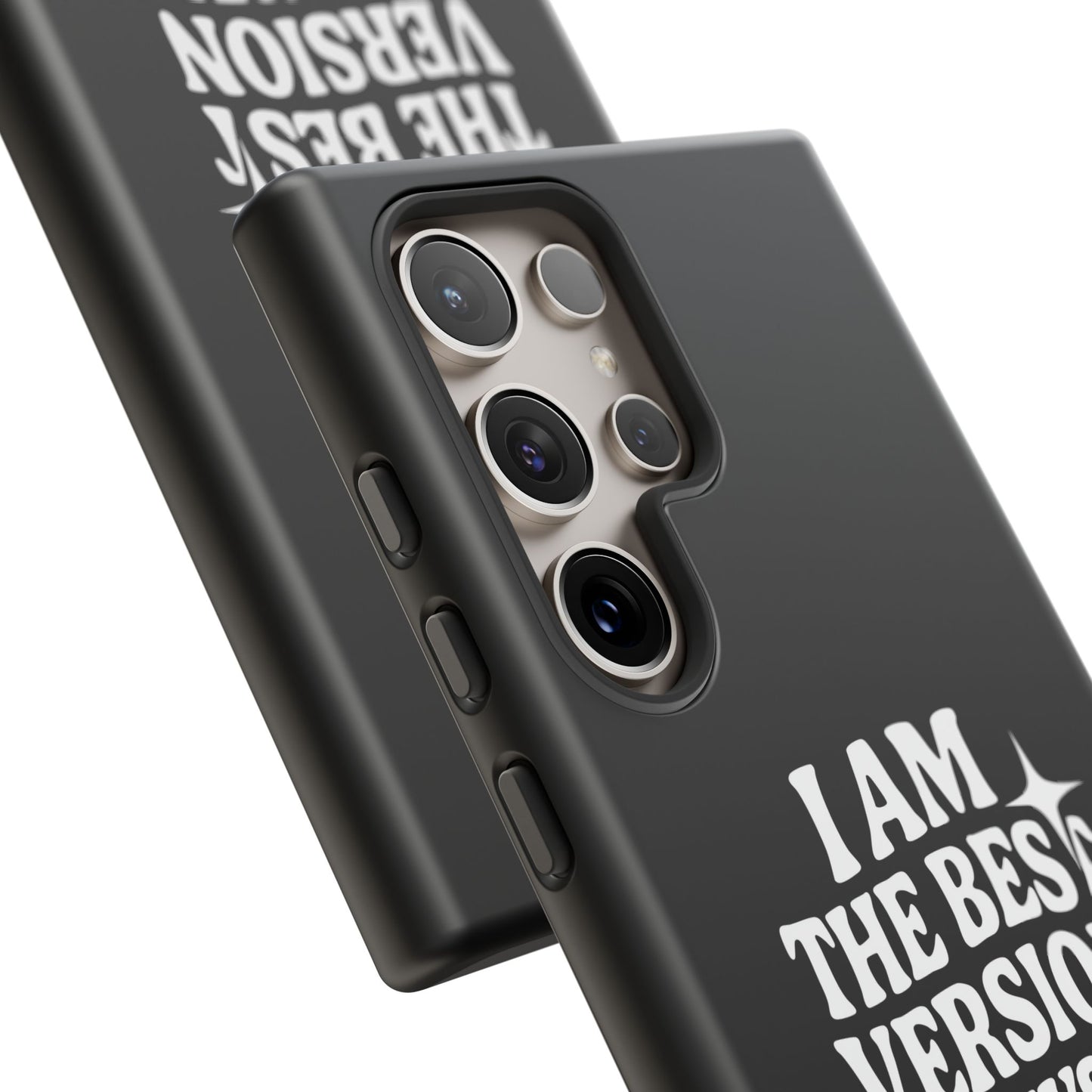 I Am The Best Version Of Myself - Coque Samsung (noir)
