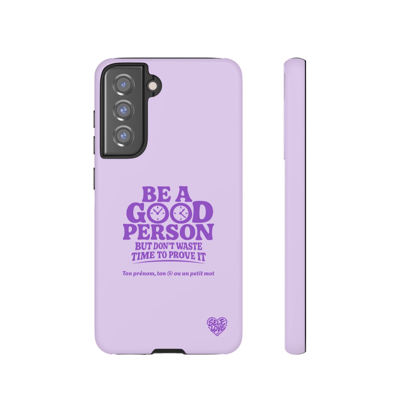Be A Good Person - Coque Samsung (violet)