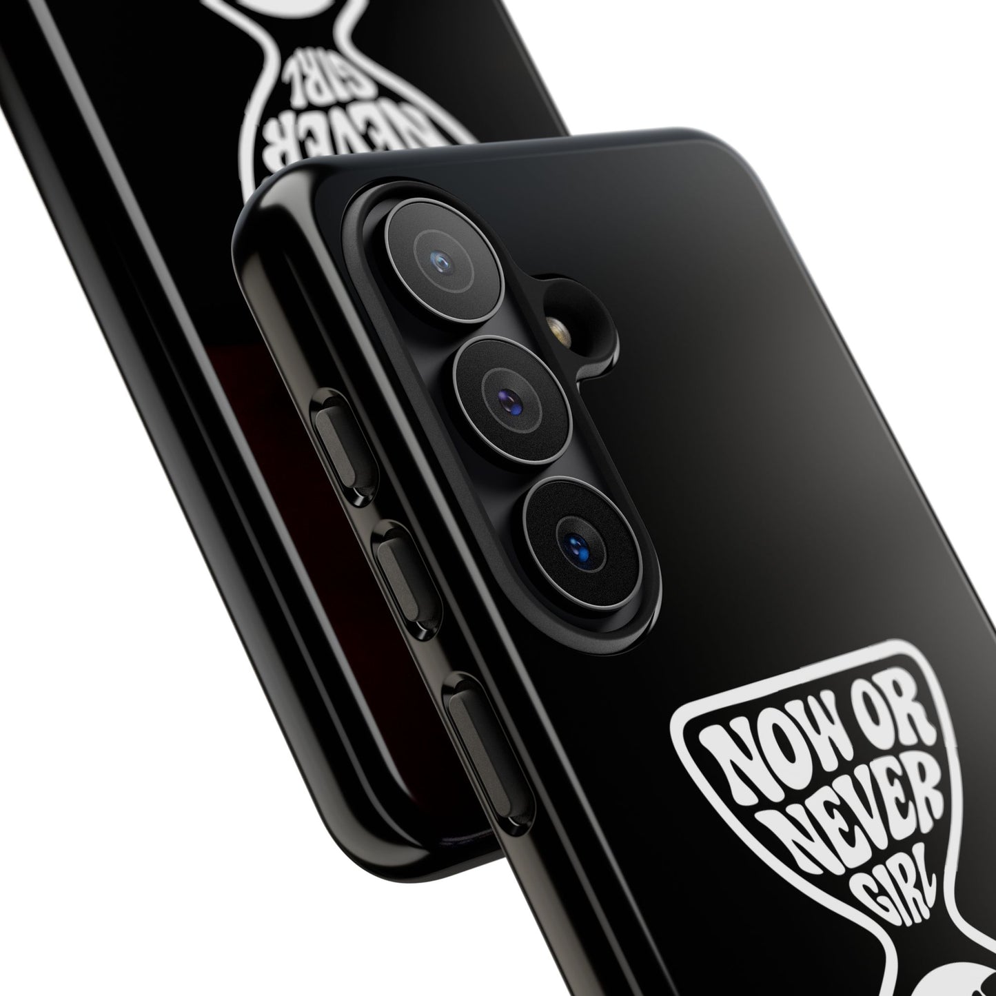 Now Or Never Girl - Coque Samsung (noir)