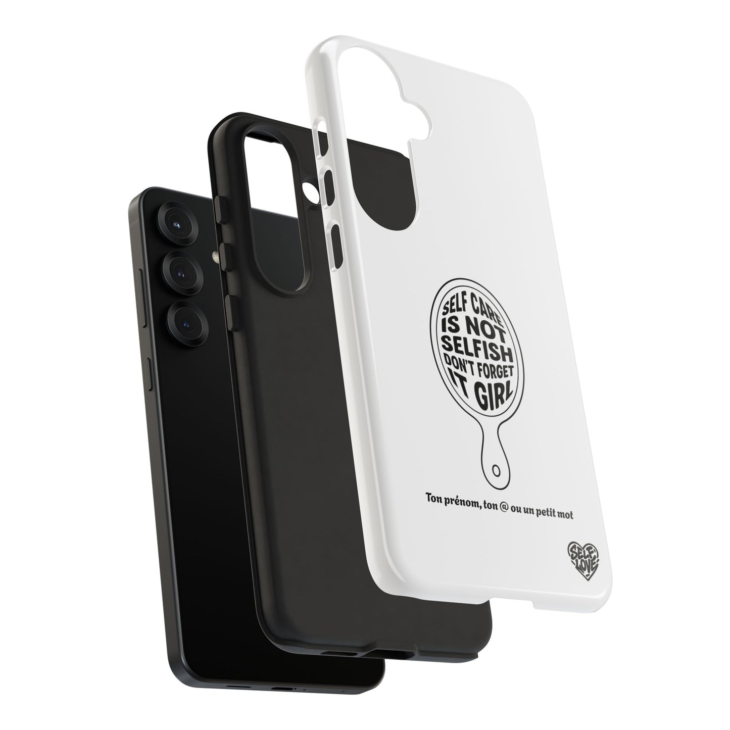 Self Care - Coque Samsung (blanc)