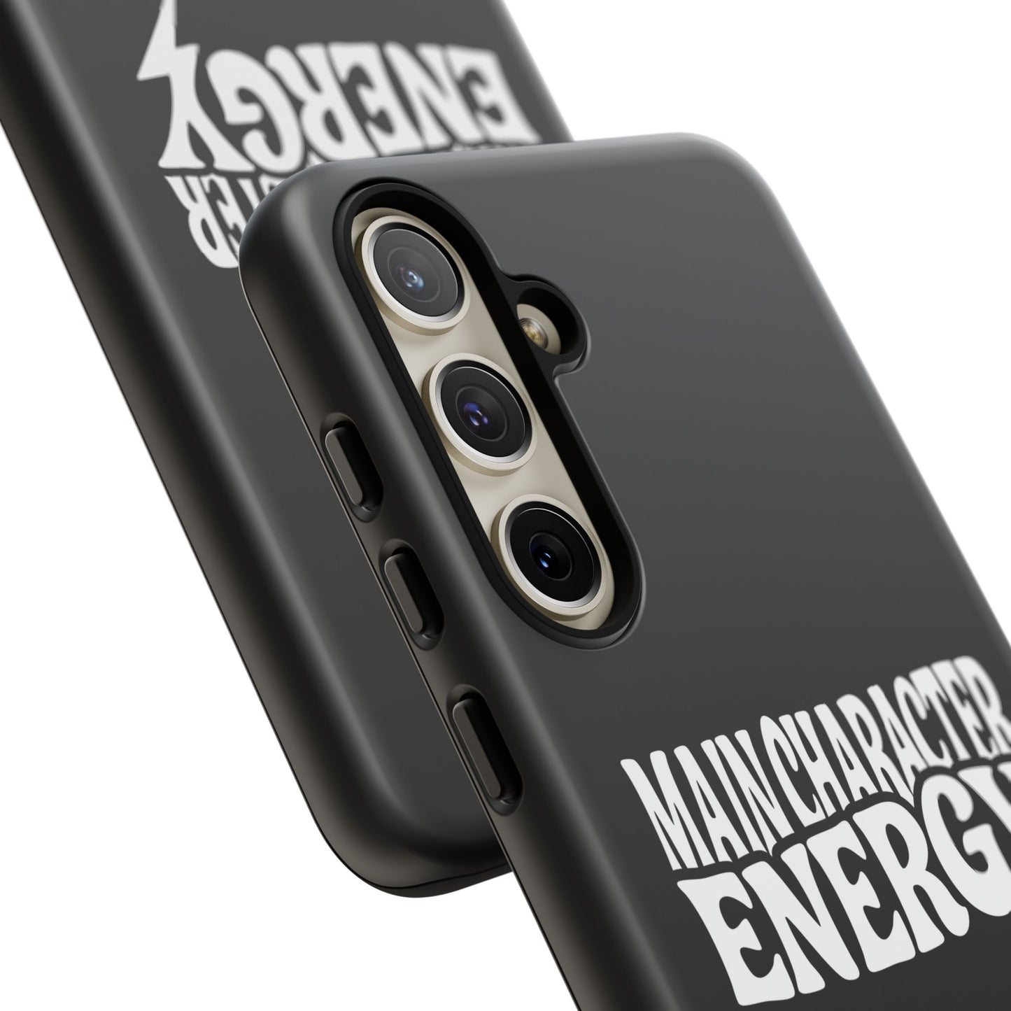 Main Character Energy - Coque Samsung (noir)