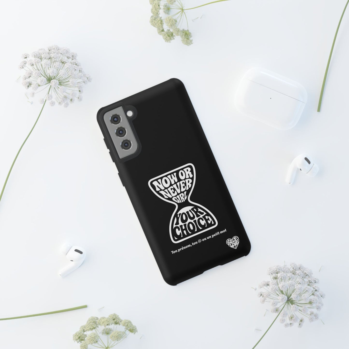 Now Or Never Girl - Coque Samsung (noir)