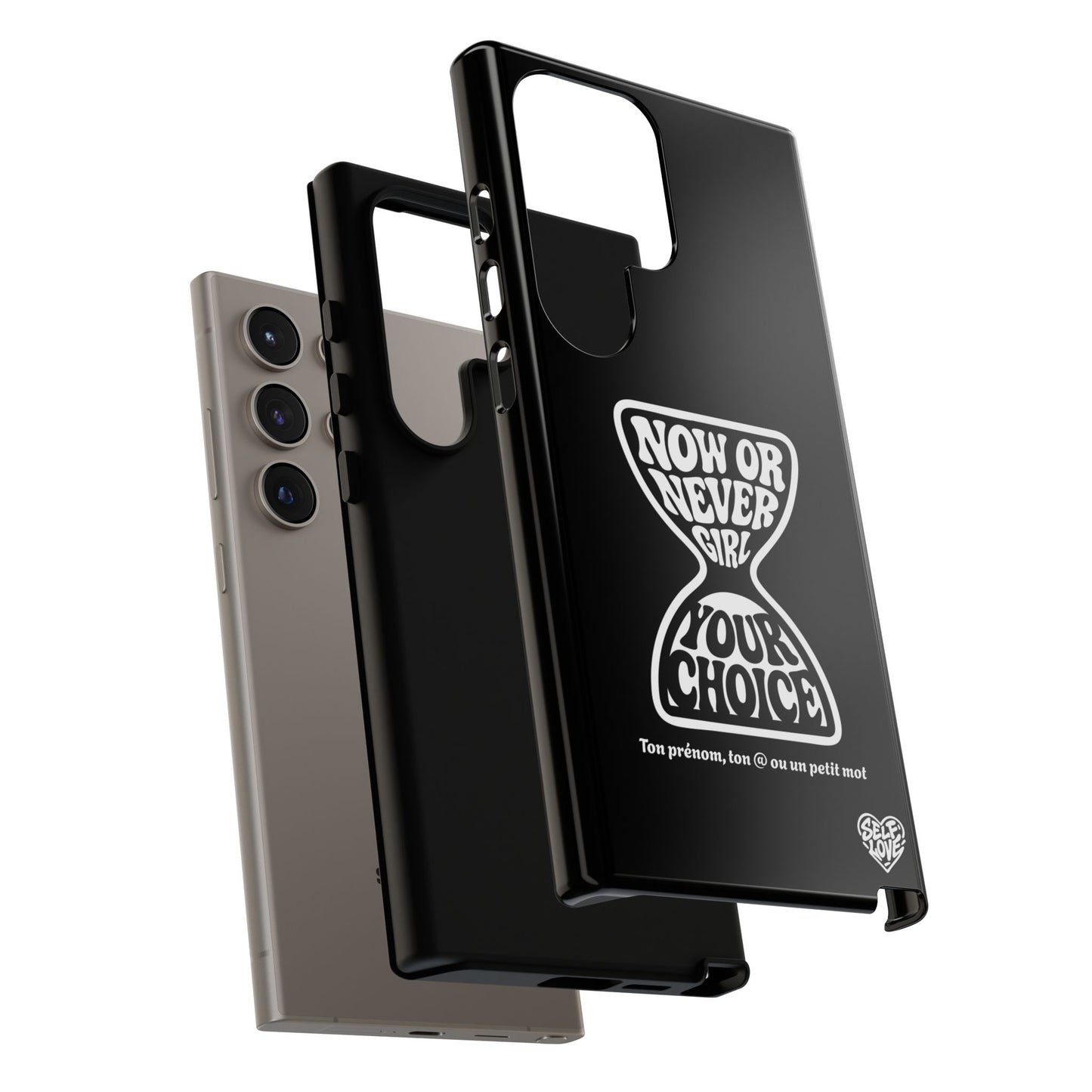 Now Or Never Girl - Coque Samsung (noir)