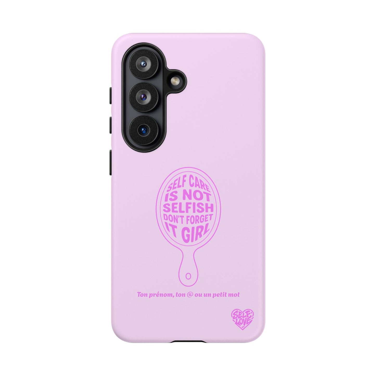 Self Care - Coque Samsung (rose)