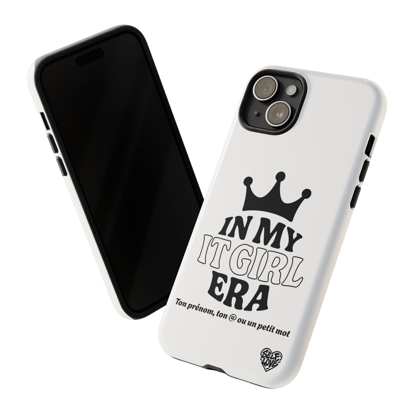 In My It Girl Era - Coque iPhone (blanc)