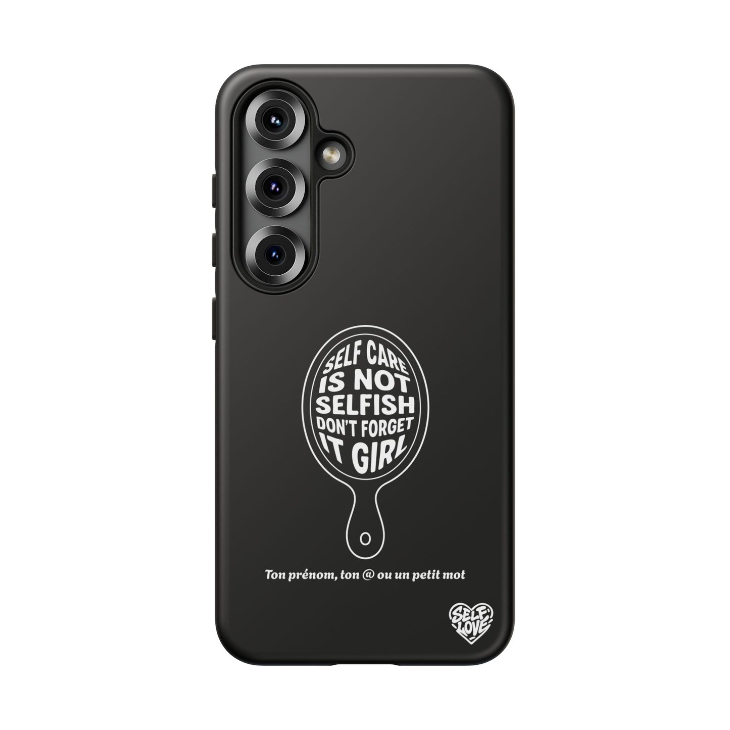 Self Care - Coque Samsung (noir)