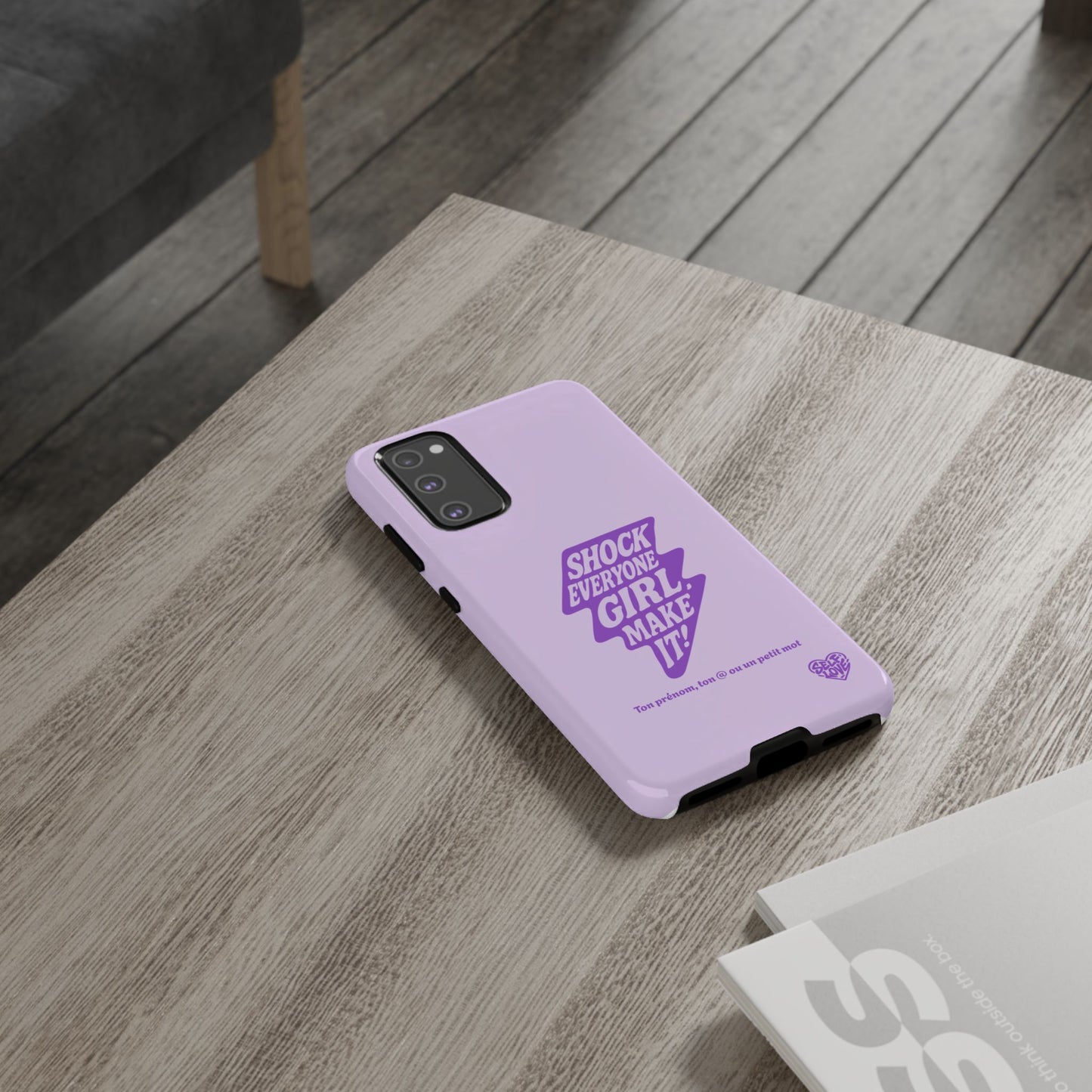 Shock Everyone - Coque Samsung (violet)
