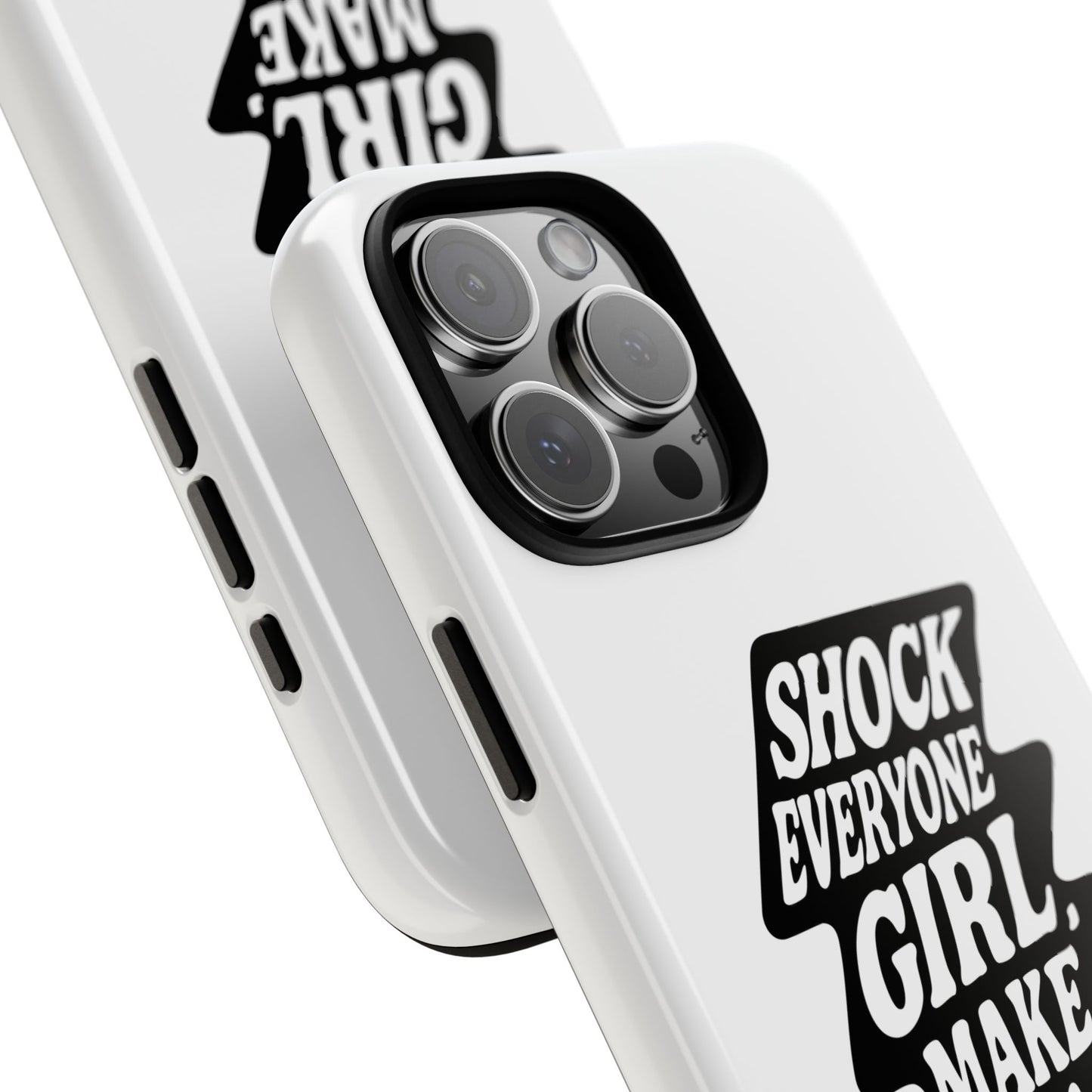 Shock Everyone - Coque iPhone (blanc)