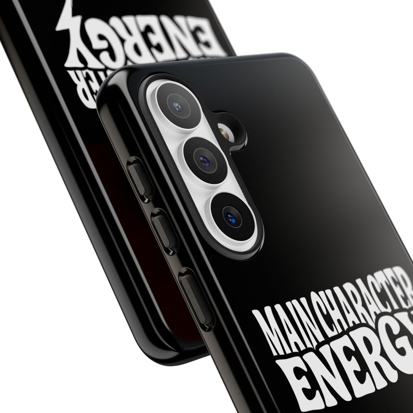 Main Character Energy - Coque Samsung (noir)