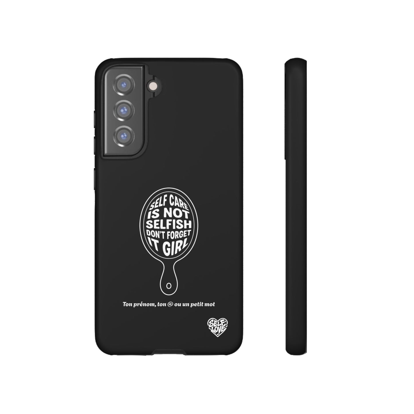 Self Care - Coque Samsung (noir)