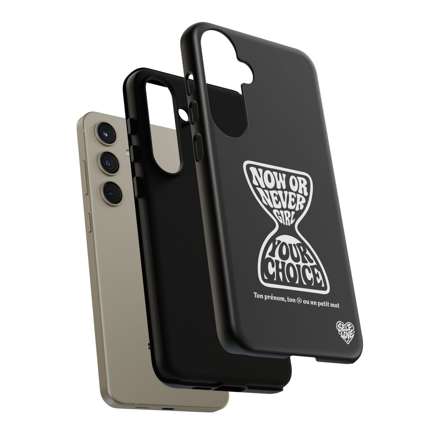 Now Or Never Girl - Coque Samsung (noir)