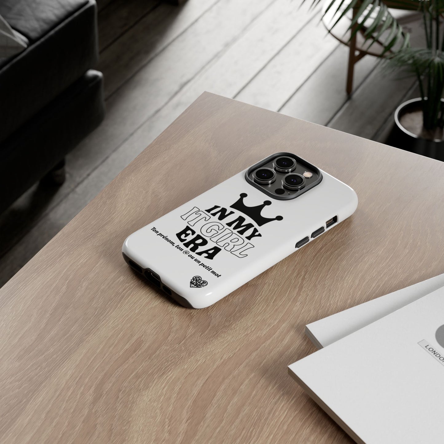 In My It Girl Era - Coque iPhone (blanc)