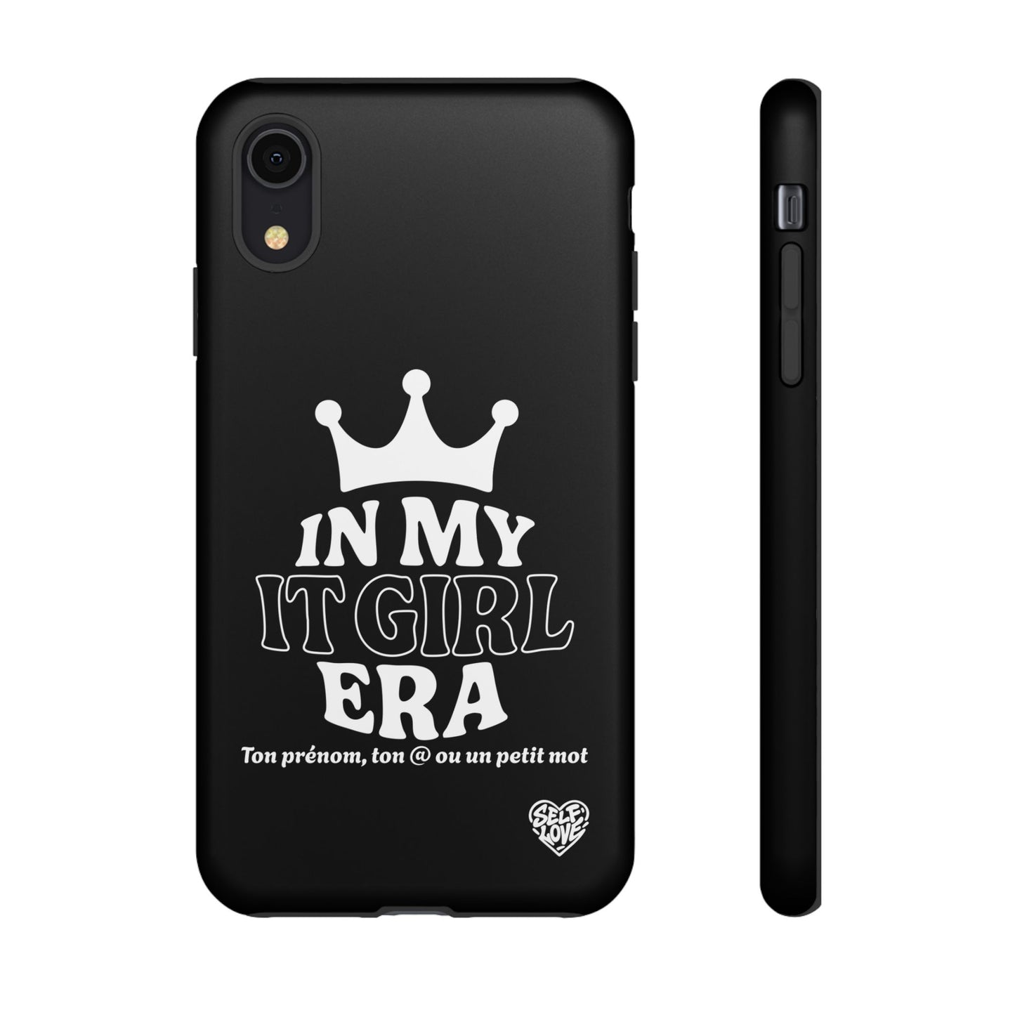 In My It Girl Era - Coque iPhone (noir)