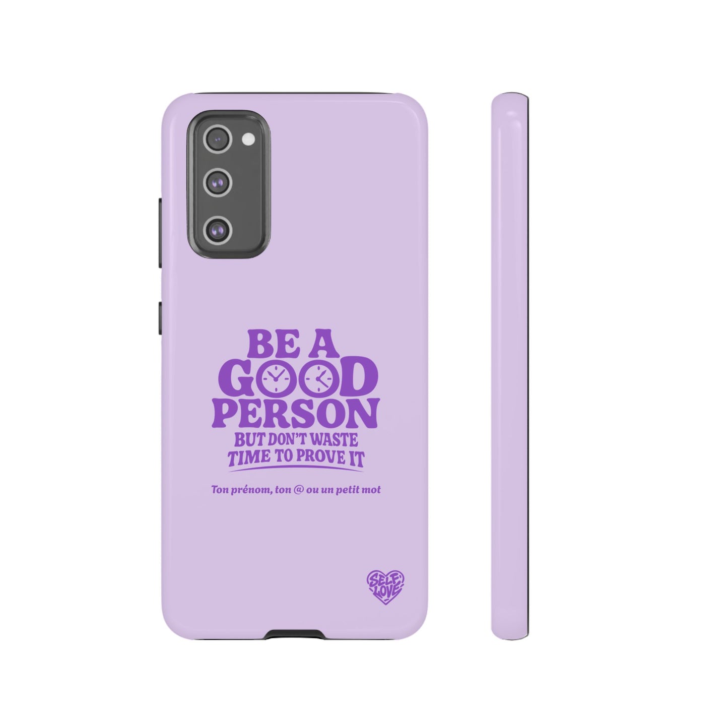 Be A Good Person - Coque Samsung (violet)