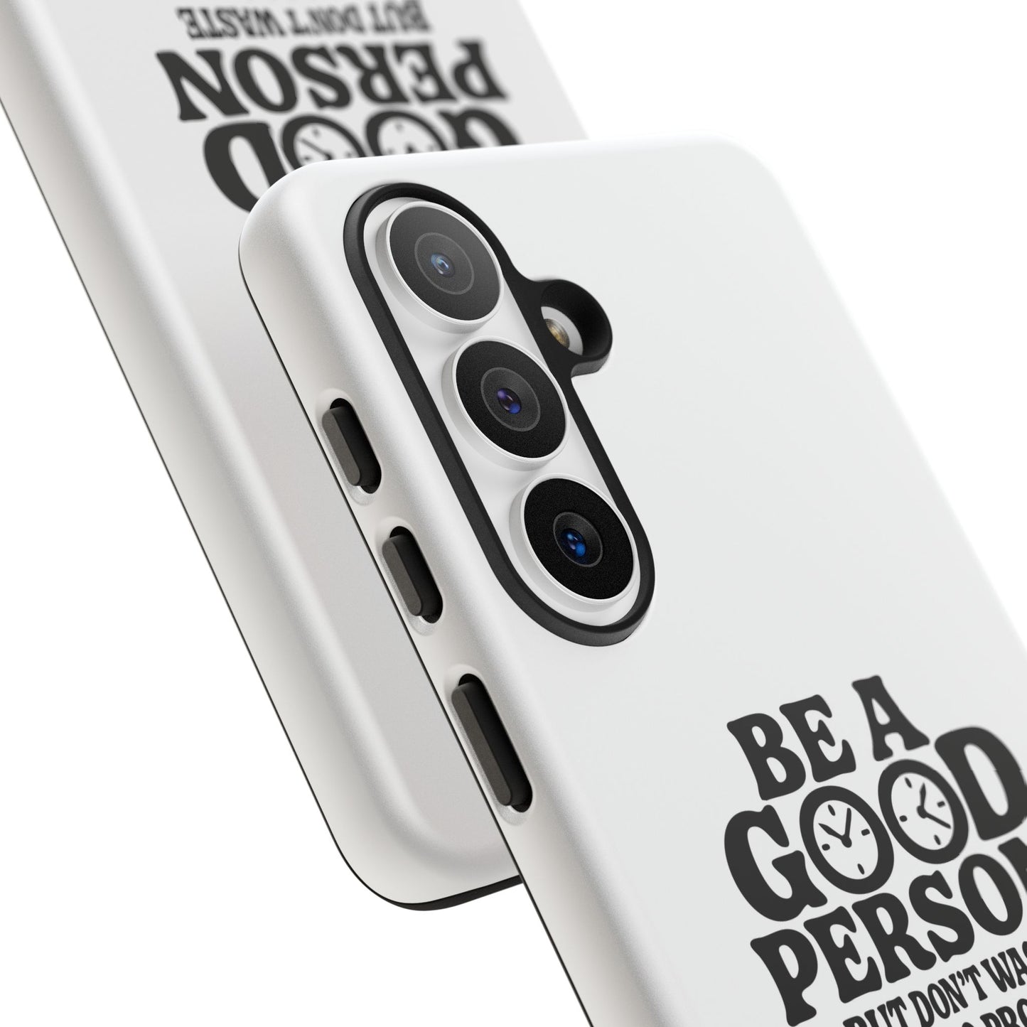 Be A Good Person - Coque Samsung (blanc)