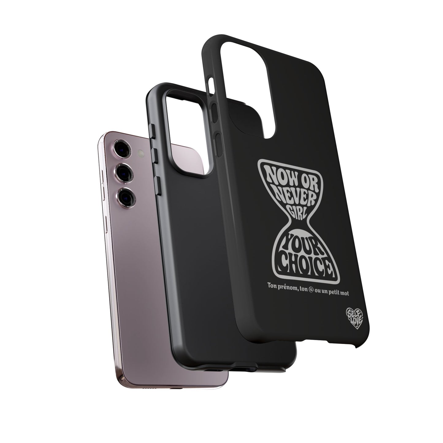 Now Or Never Girl - Coque Samsung (noir)