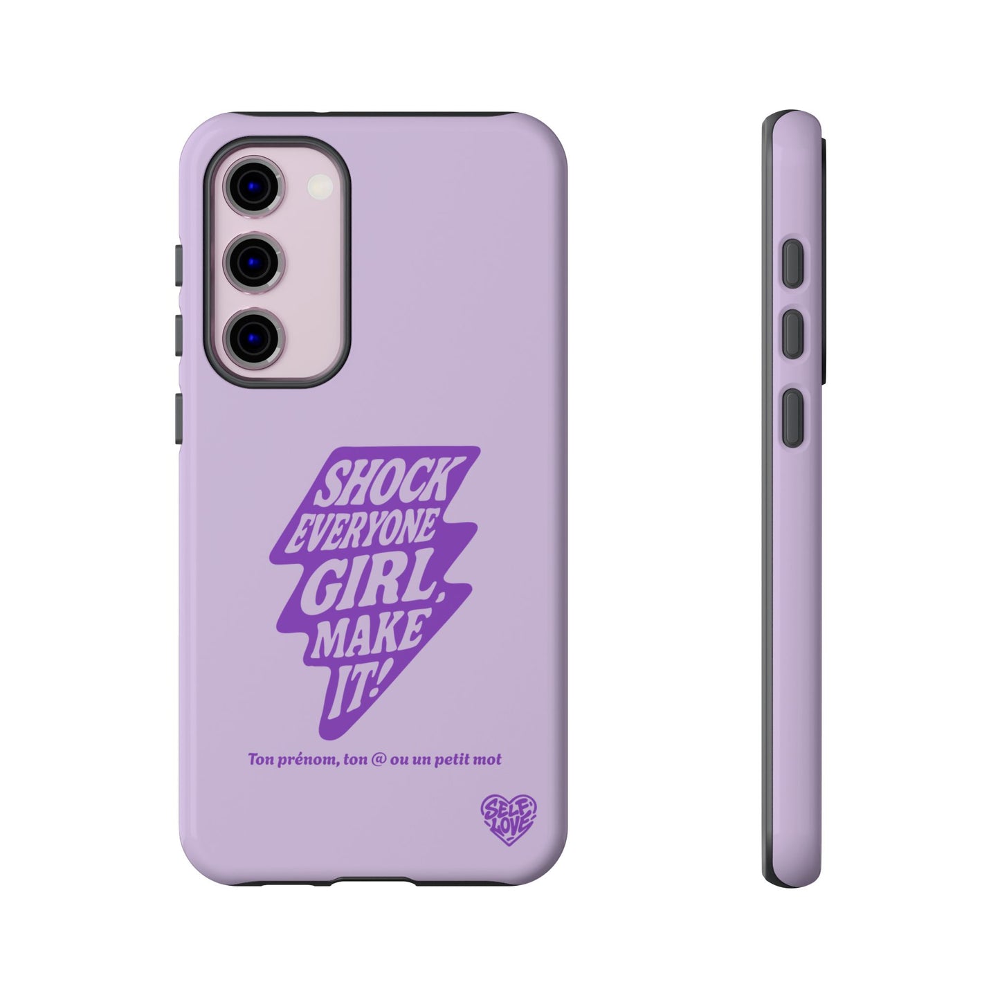 Shock Everyone - Coque Samsung (violet)