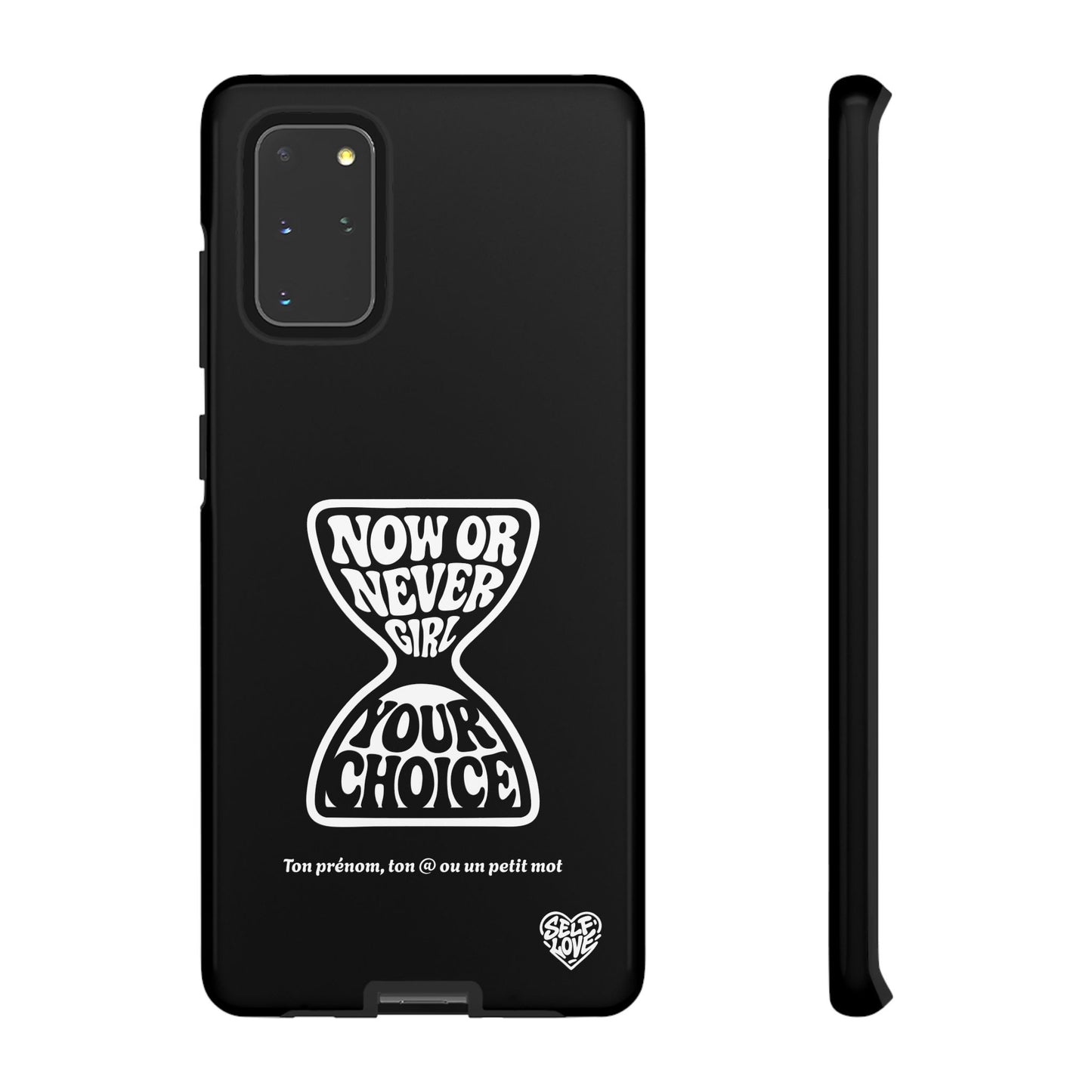 Now Or Never Girl - Coque Samsung (noir)