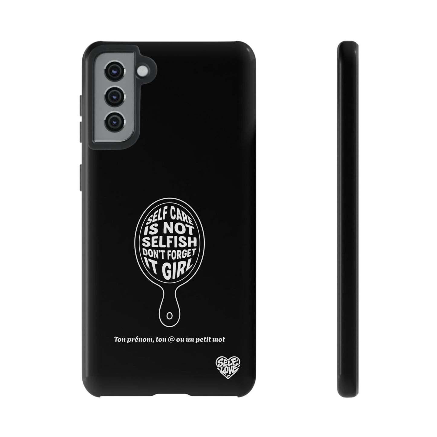 Self Care - Coque Samsung (noir)