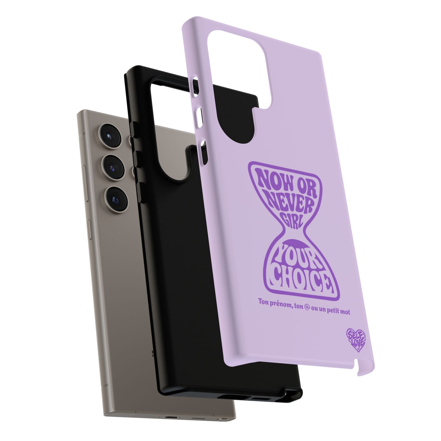 Now Or Never Girl - Coque Samsung (violet)