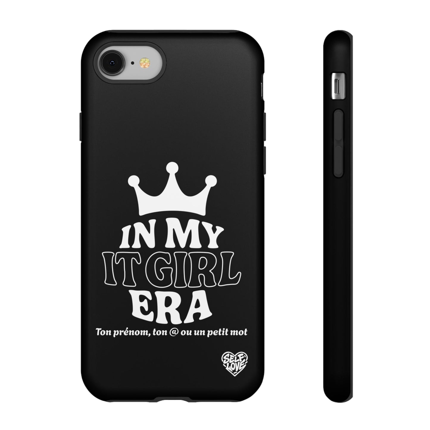 In My It Girl Era - Coque iPhone (noir)