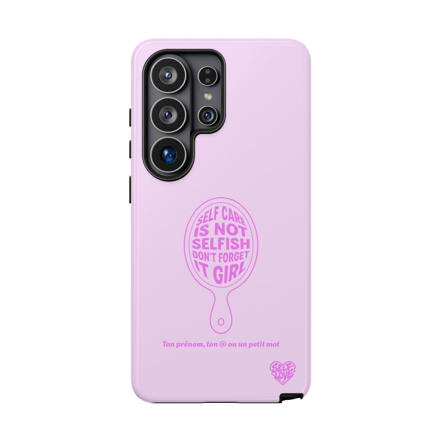 Self Care - Coque Samsung (rose)