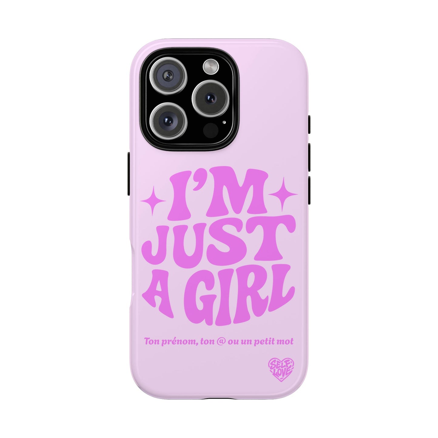 Im Just A Girl - Coque iPhone