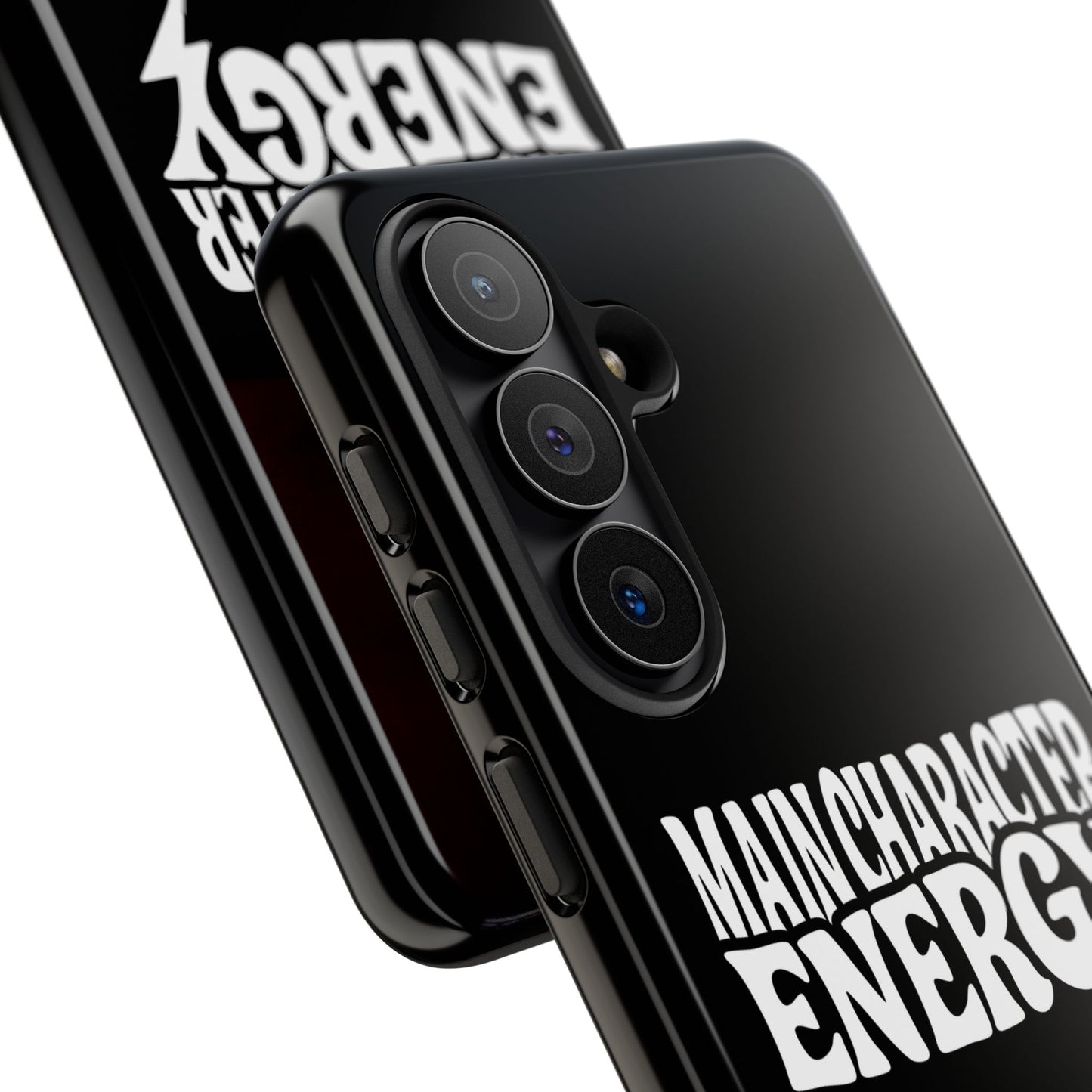 Main Character Energy - Coque Samsung (noir)