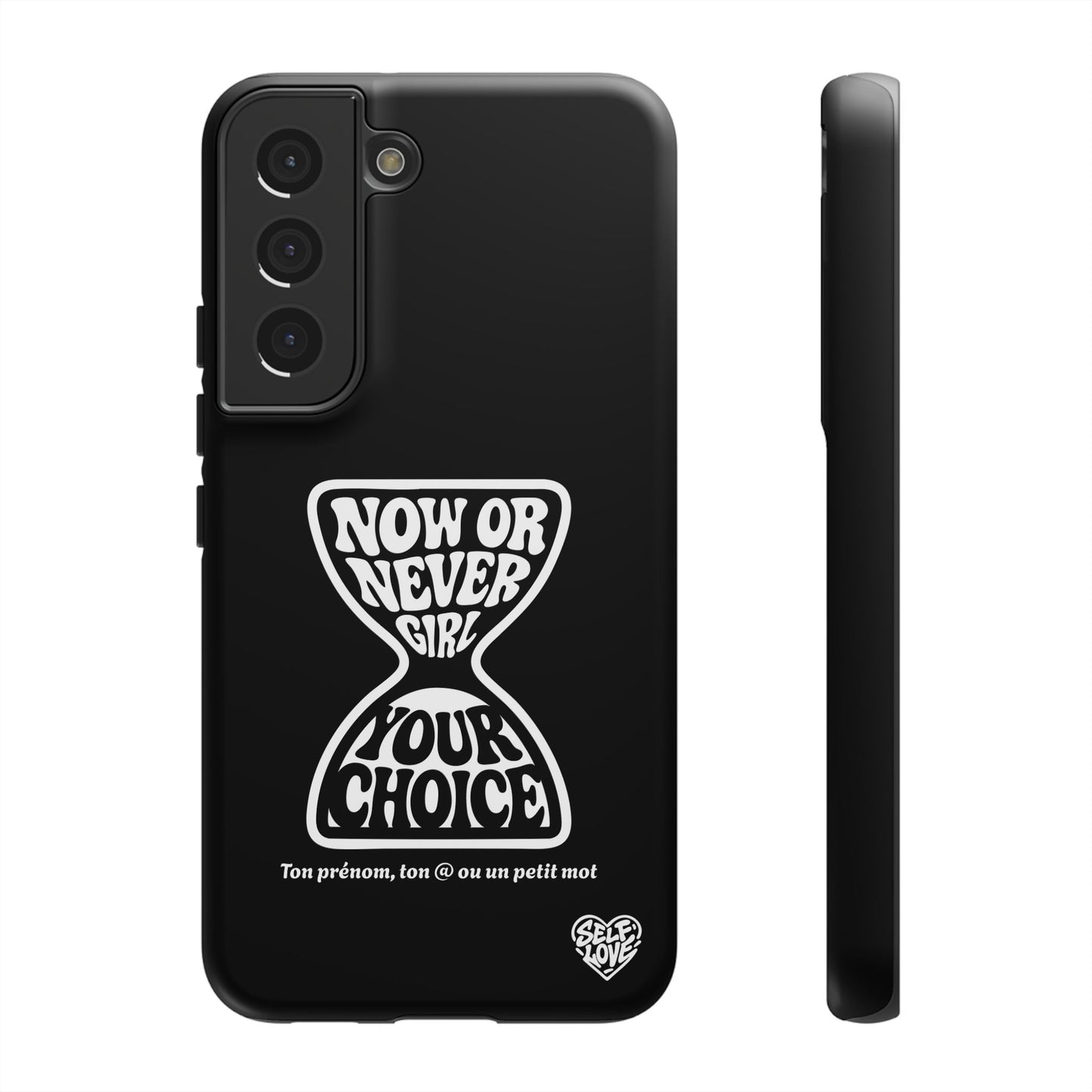 Now Or Never Girl - Coque Samsung (noir)