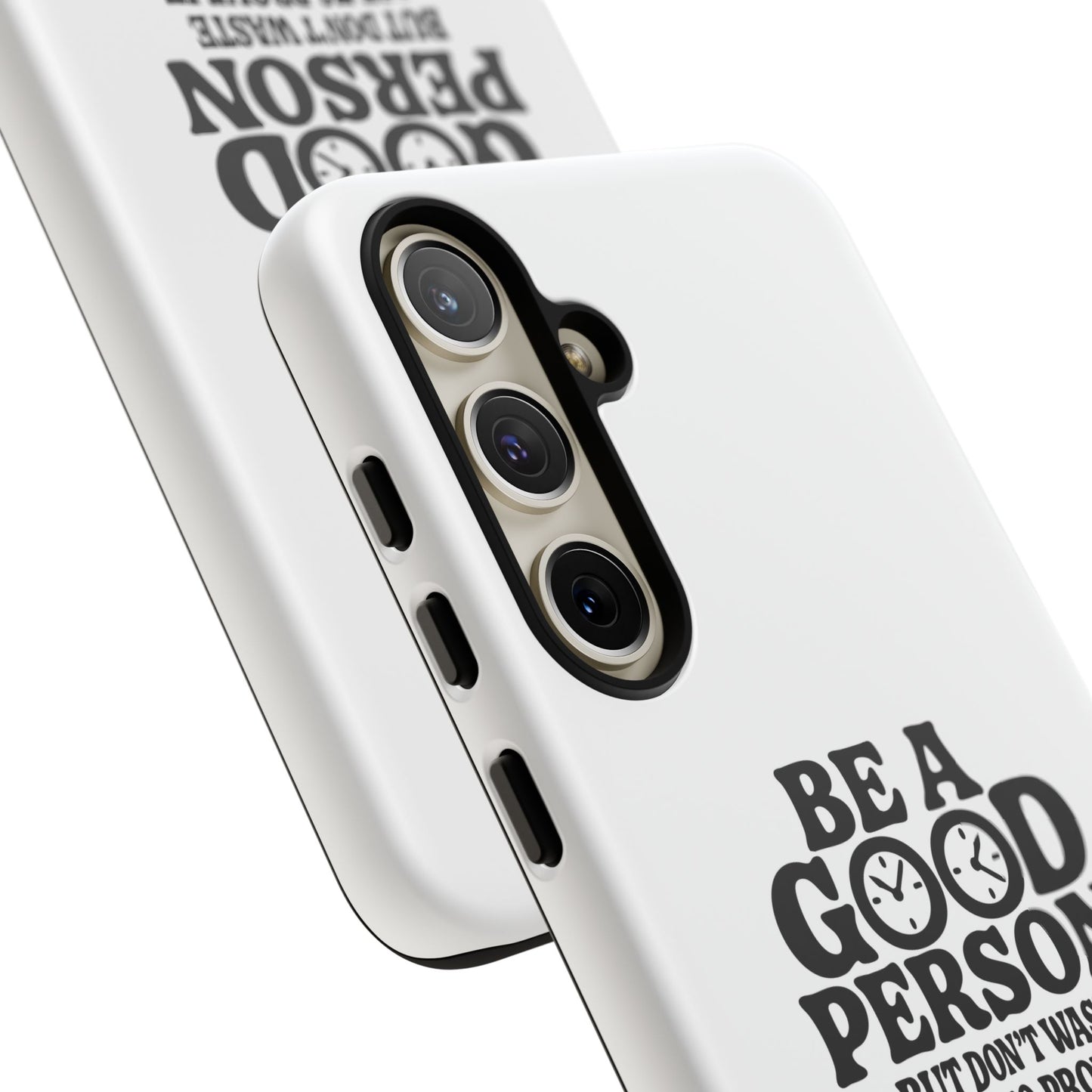 Be A Good Person - Coque Samsung (blanc)