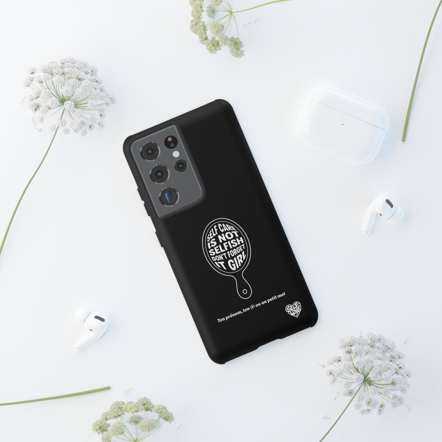 Self Care - Coque Samsung (noir)