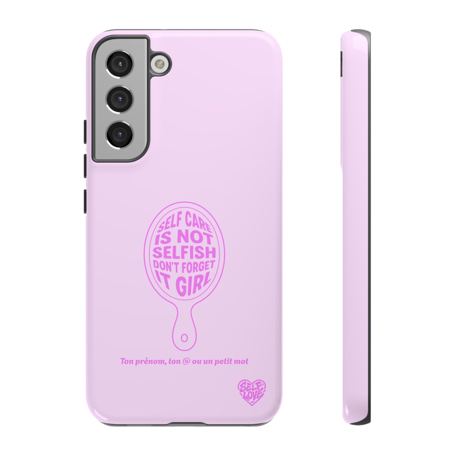 Self Care - Coque Samsung (rose)