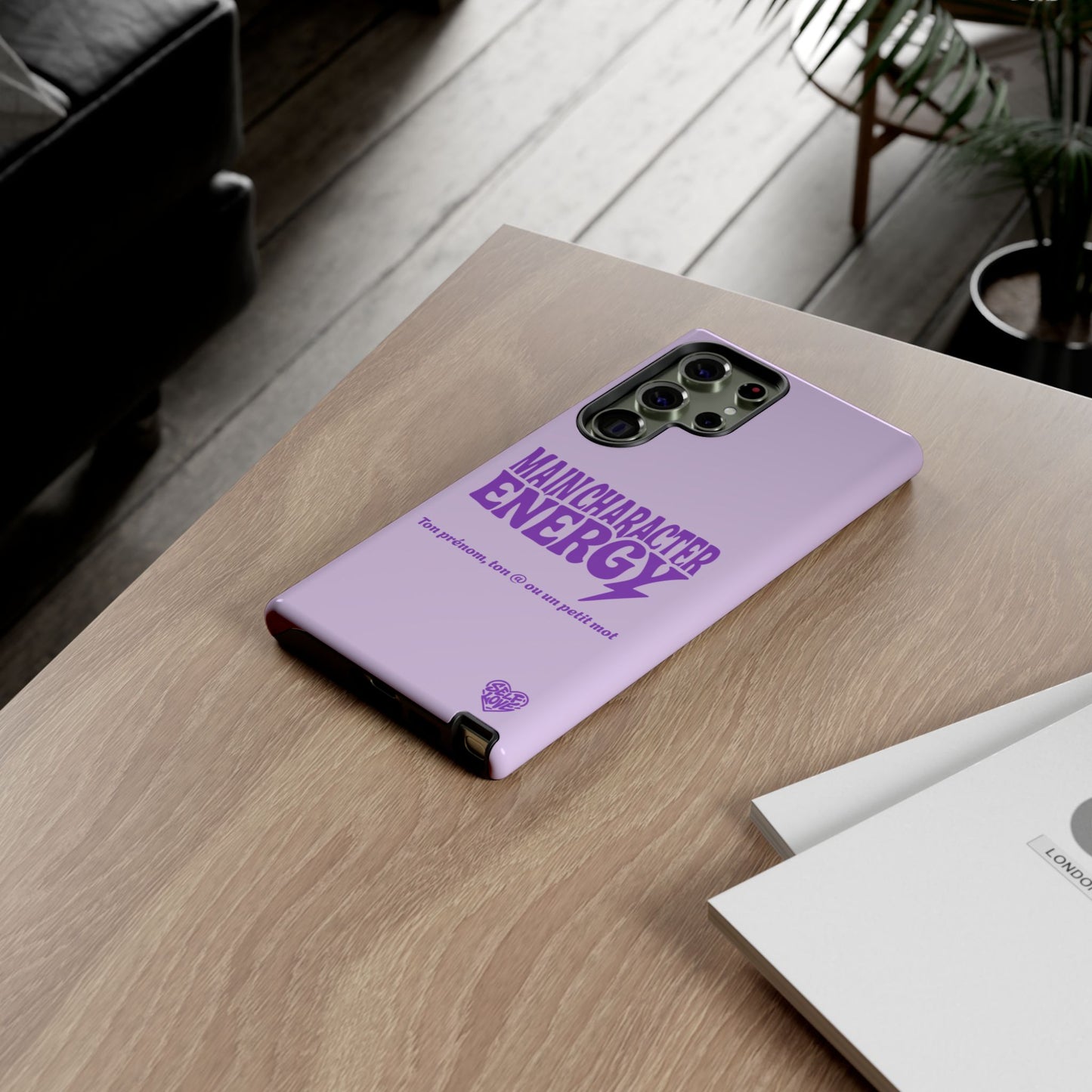 Main Character Energy - Coque Samsung (violet)