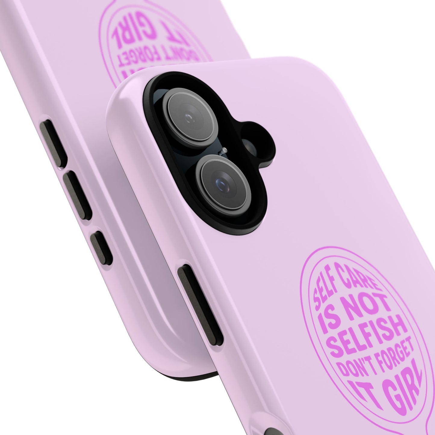 Self Care - Coque iPhone (rose)