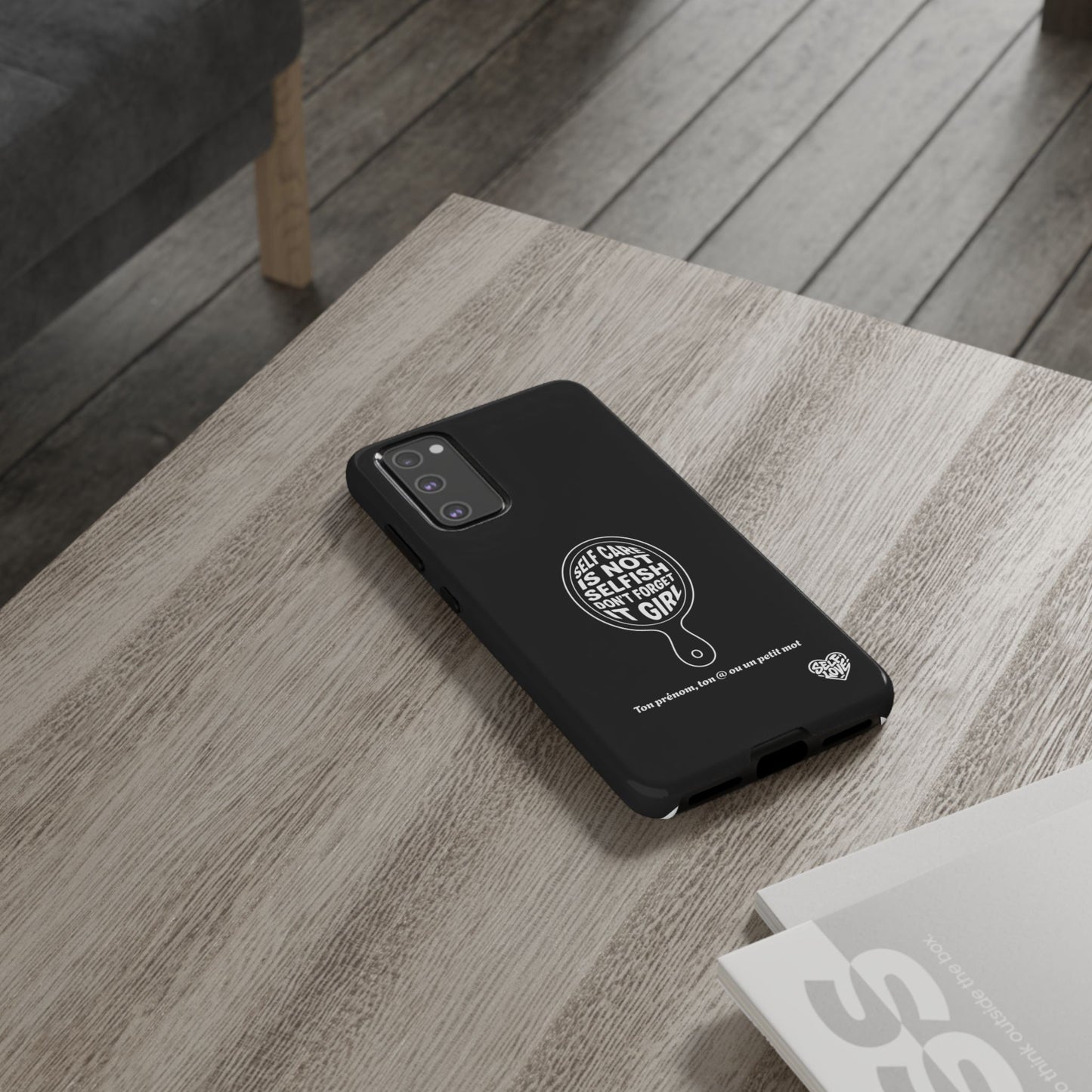 Self Care - Coque Samsung (noir)