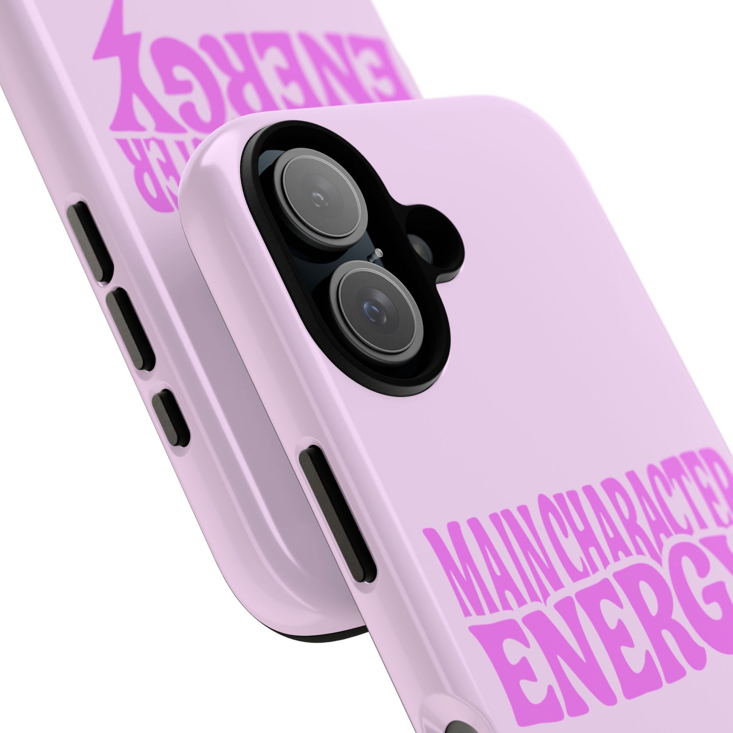 Main Character Energy - Coque iPhone (rose)