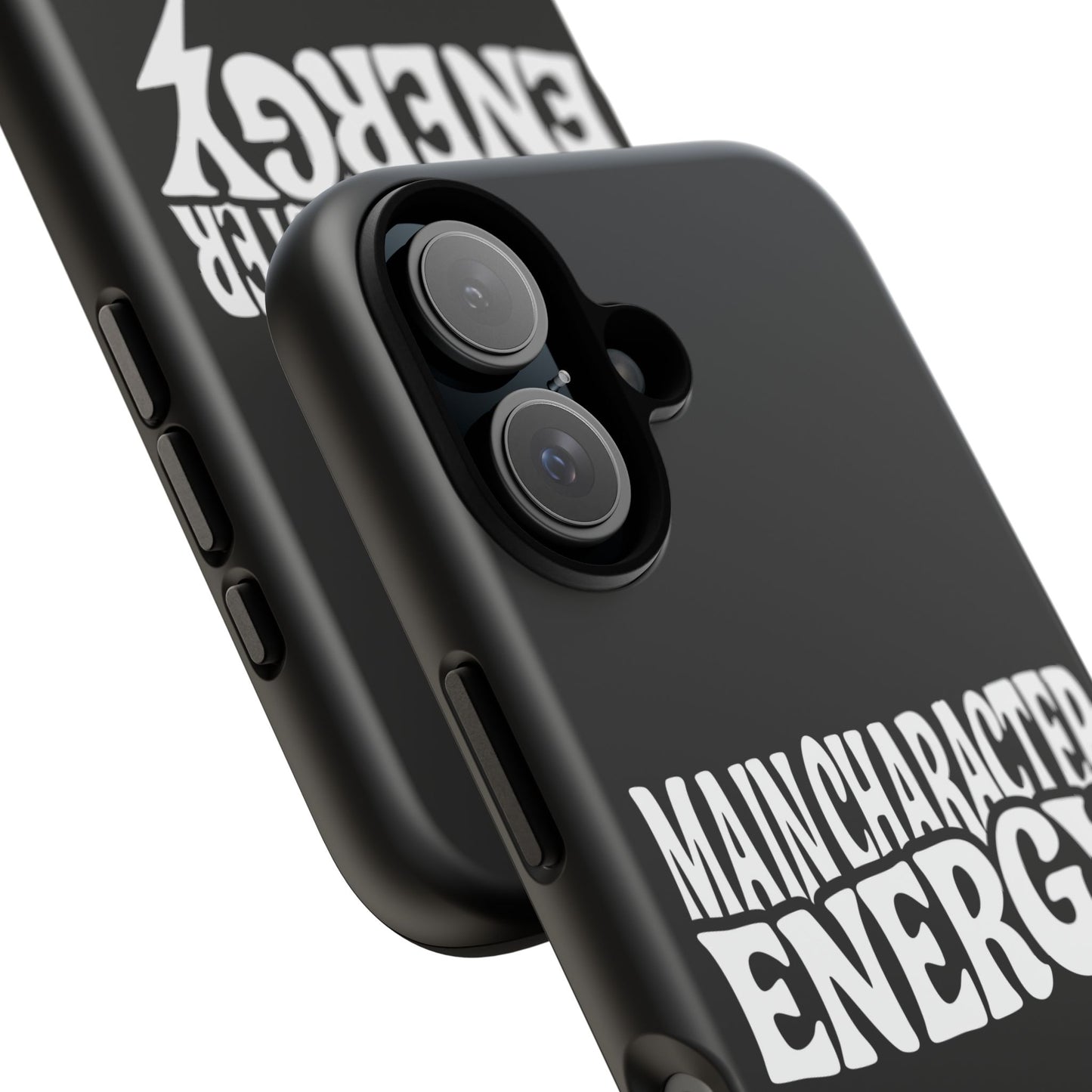 Main Character Energy - Coque iPhone (noir)