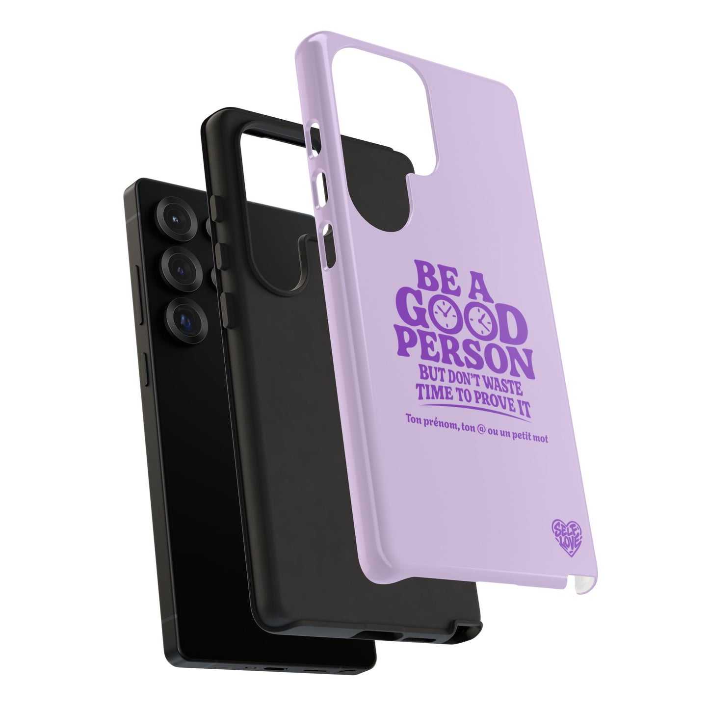 Be A Good Person - Coque Samsung (violet)