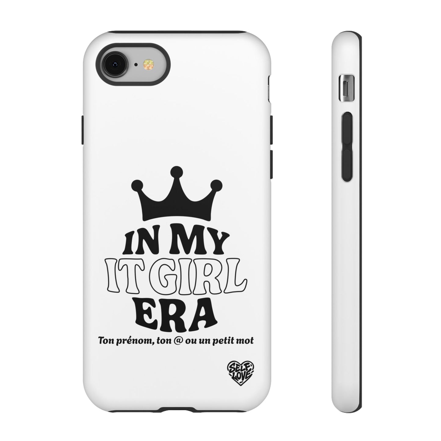 In My It Girl Era - Coque iPhone (blanc)