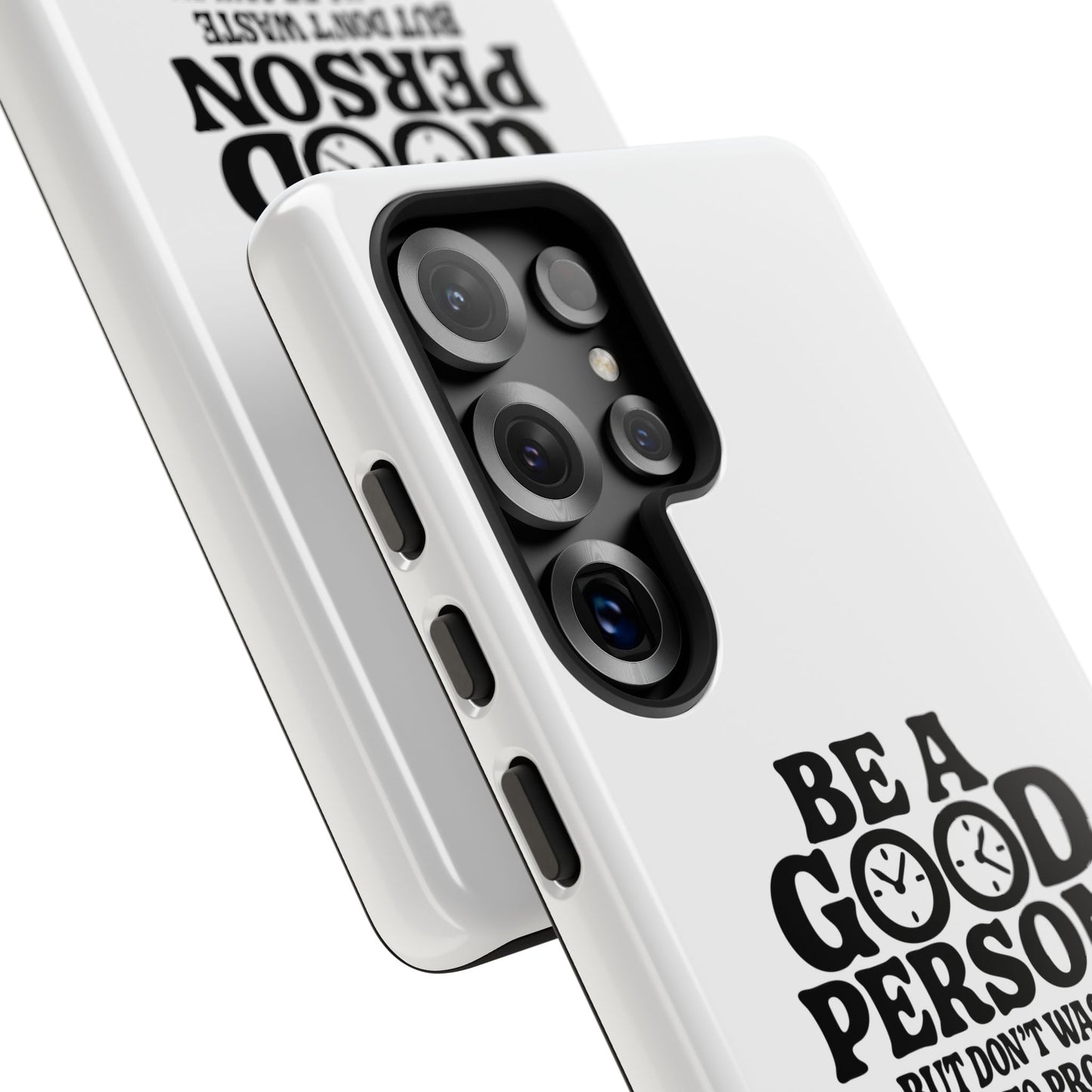 Be A Good Person - Coque Samsung (blanc)
