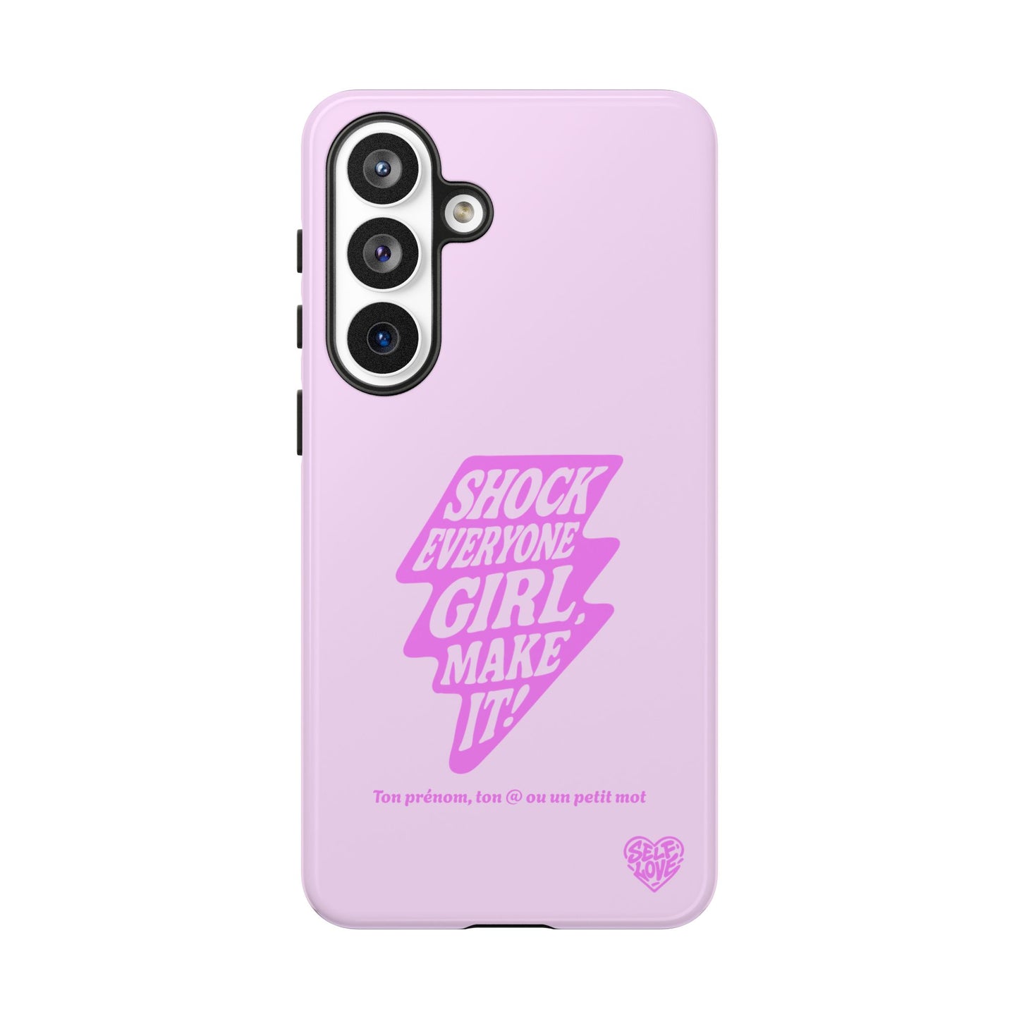 Shock Everyone - Coque Samsung (rose)