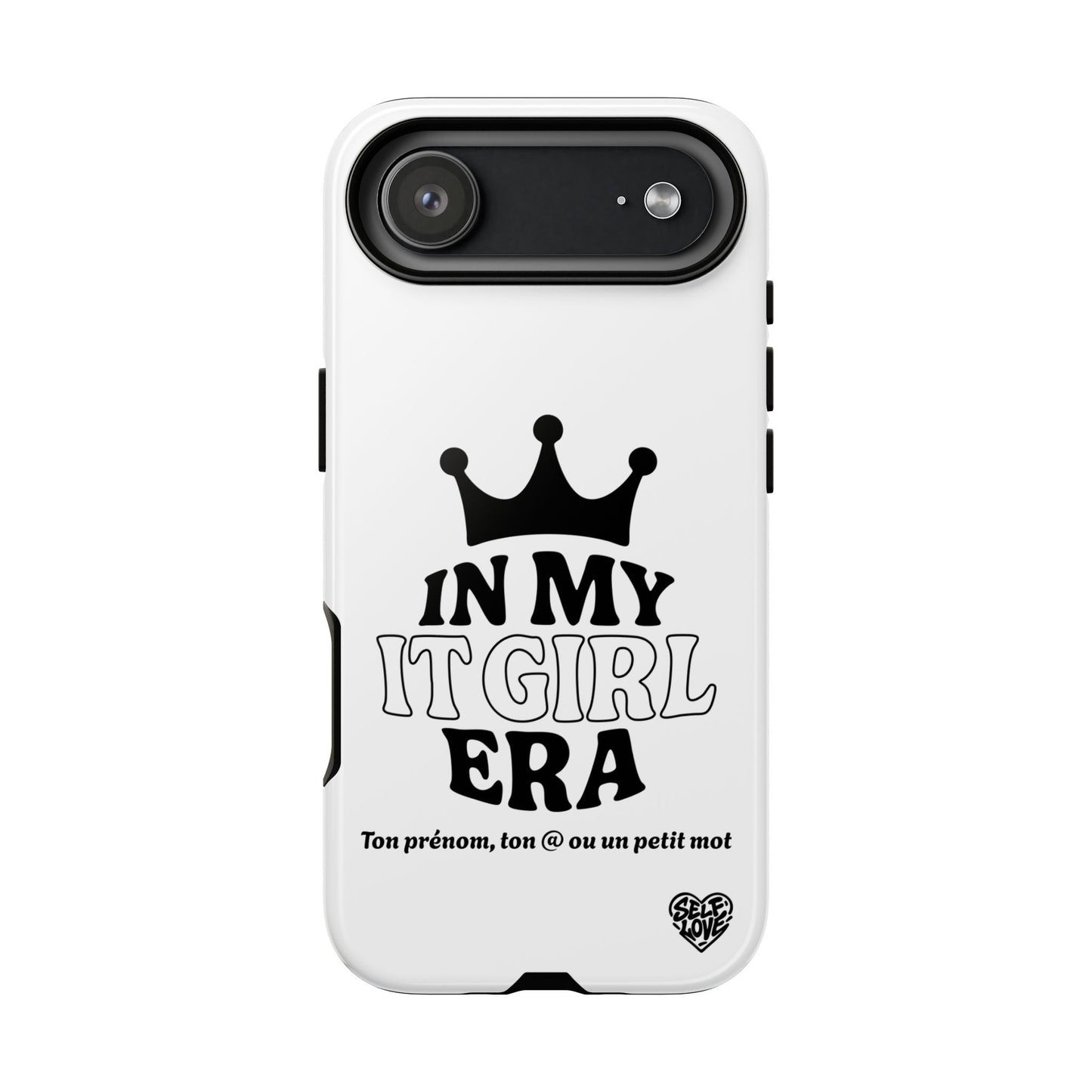 In My It Girl Era - Coque iPhone (blanc)