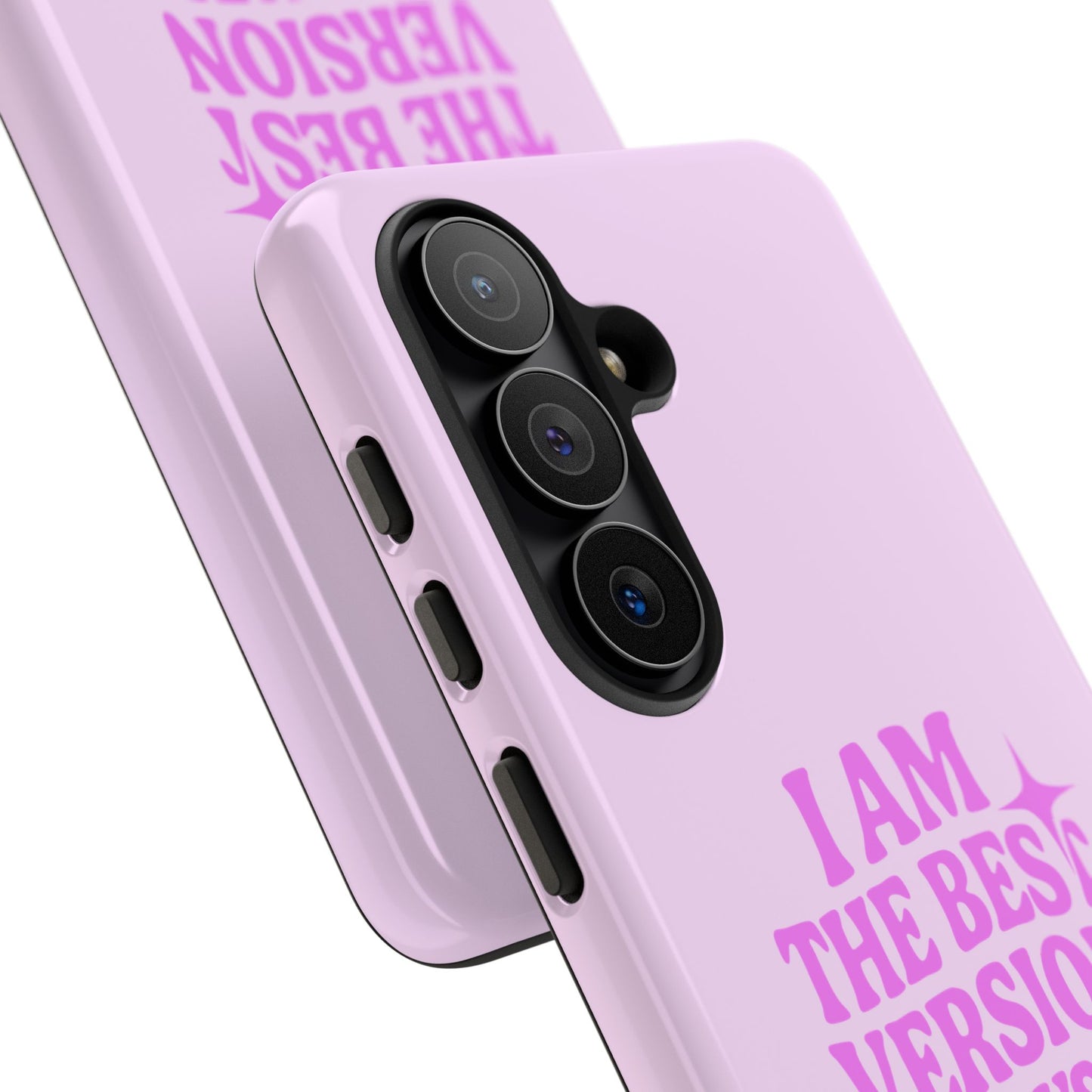 I Am The Best Version Of Myself - Coque Samsung (rose)