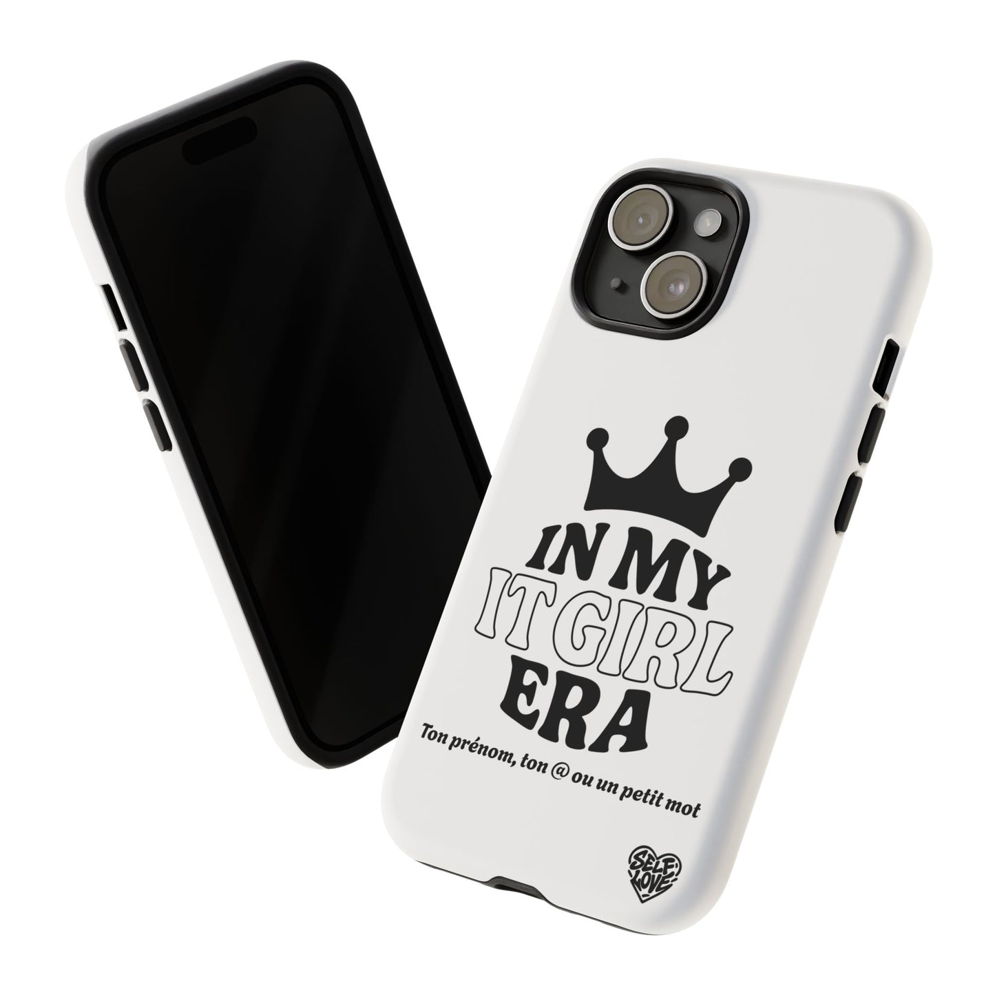 In My It Girl Era - Coque iPhone (blanc)
