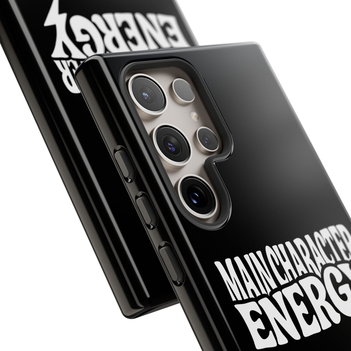Main Character Energy - Coque Samsung (noir)