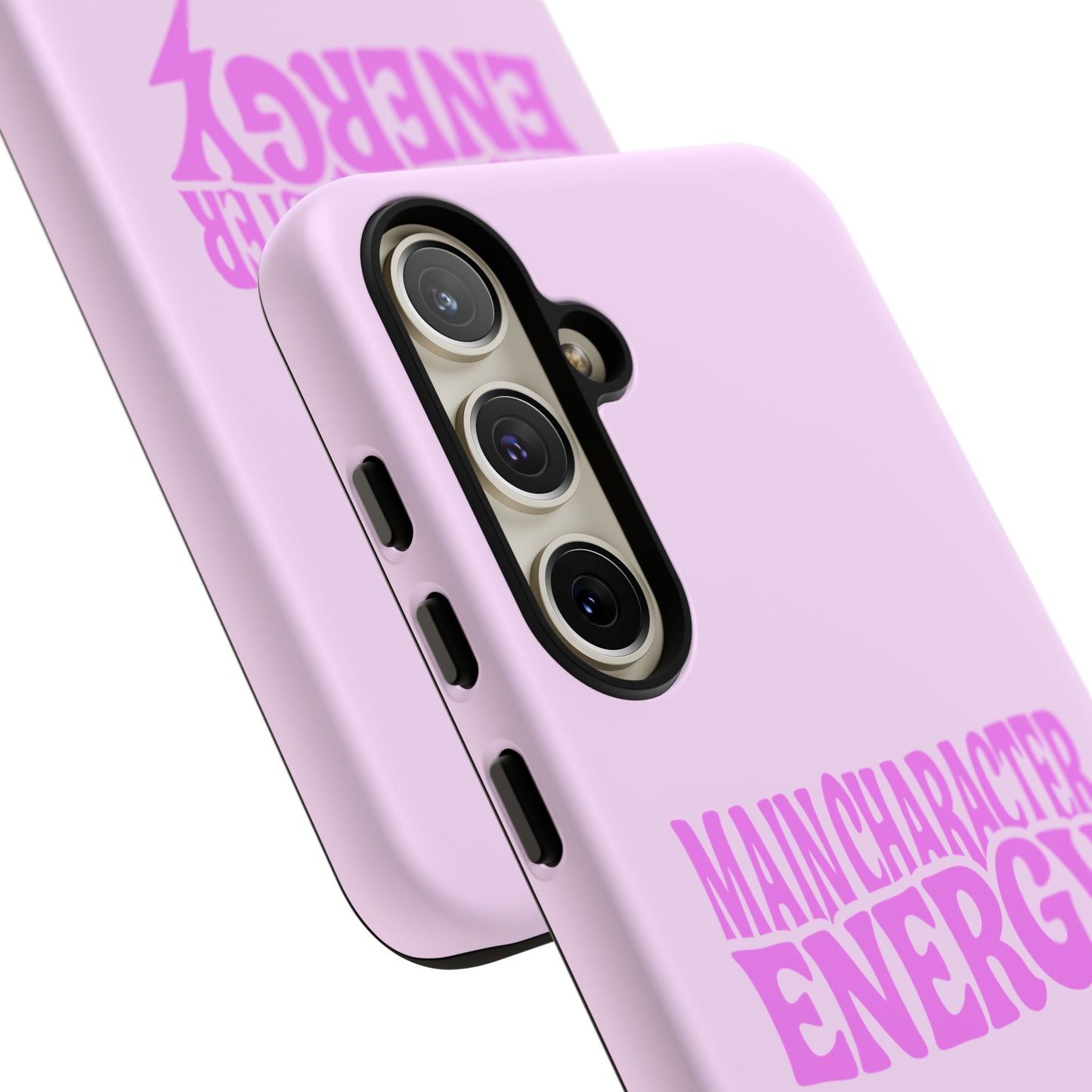Main Character Energy - Coque Samsung (rose)